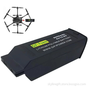 Gifi Power 8050mAh Large Capacity Battery 14.8V 4S Replacement Lipo Battery Drone Battery For Yuneec Typhoon H H480 UAV